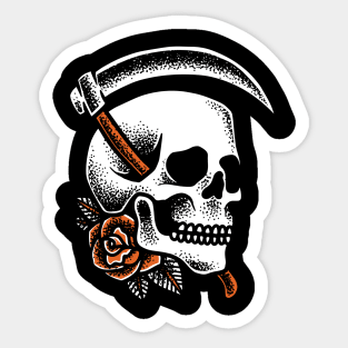 Striking Death Sticker